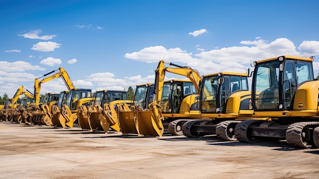 Construction equipment rental