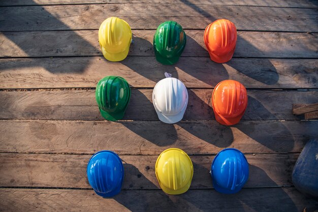 土木技師のための建設現場の労働者のための建設ヘルメット安全ツール機器