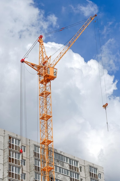 Construction of highrise building