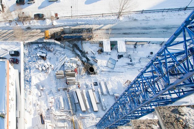 Costruzione di un edificio residenziale a grattacielo