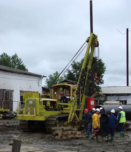 Construction of an oil and gas pipeline