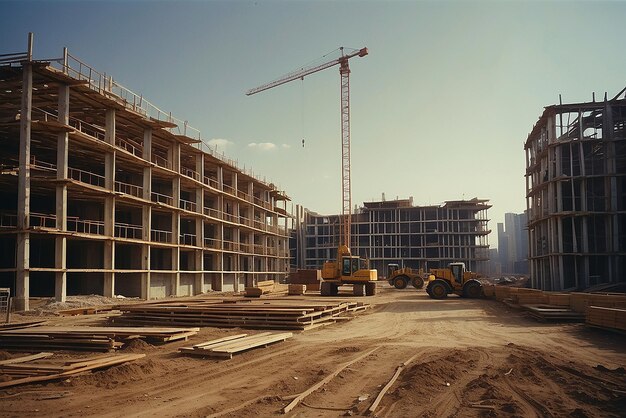 Construction silhouette