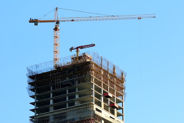 Construction of skyscrapers of the international business centre