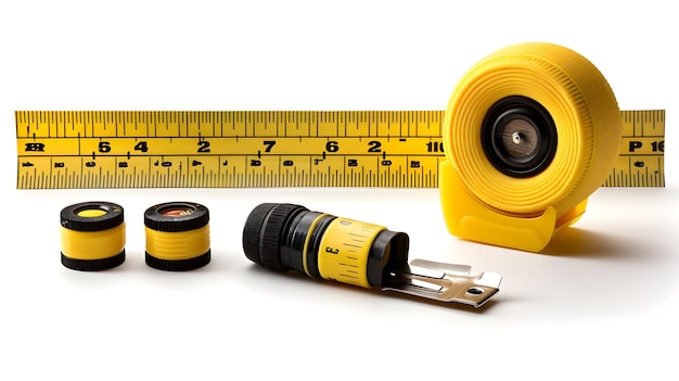 Construction tape and marking tools