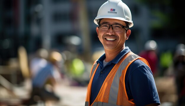 Construction Worker at site