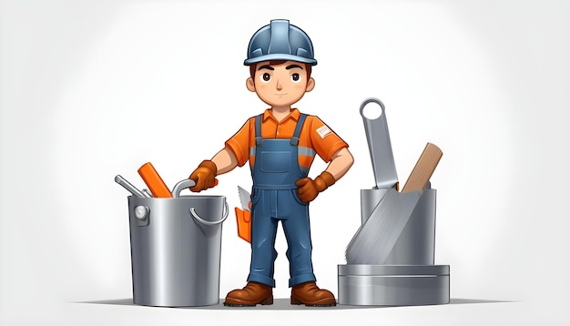 construction workers illustration