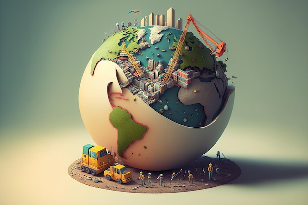 premium-photo-construction-of-the-world