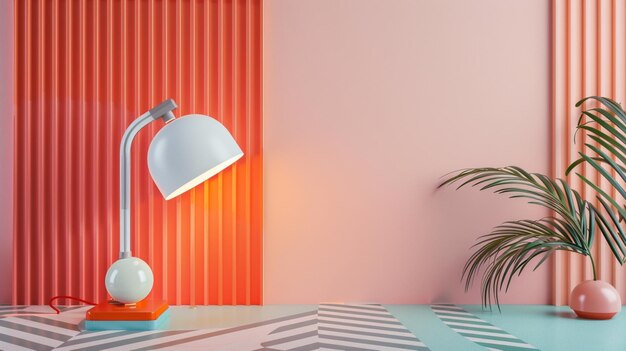 Constructivisme achtergrond van tafellamp