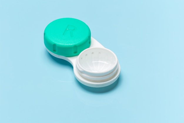 Contactlens, contactlenshouder, pincet