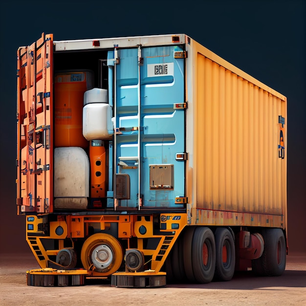Container Cargo for logistics