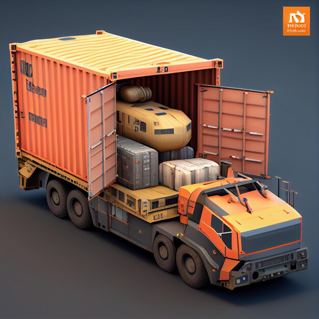 Container Cargo for logistics