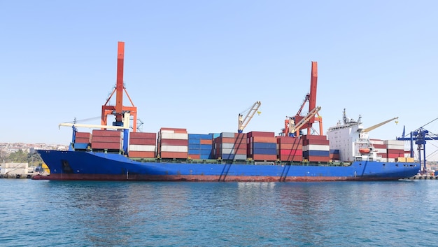 Container Ship in port