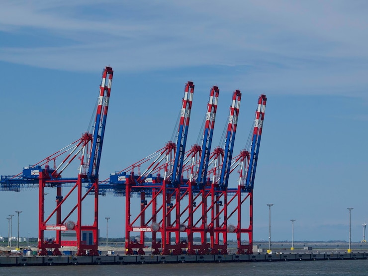 Foto containerterminal