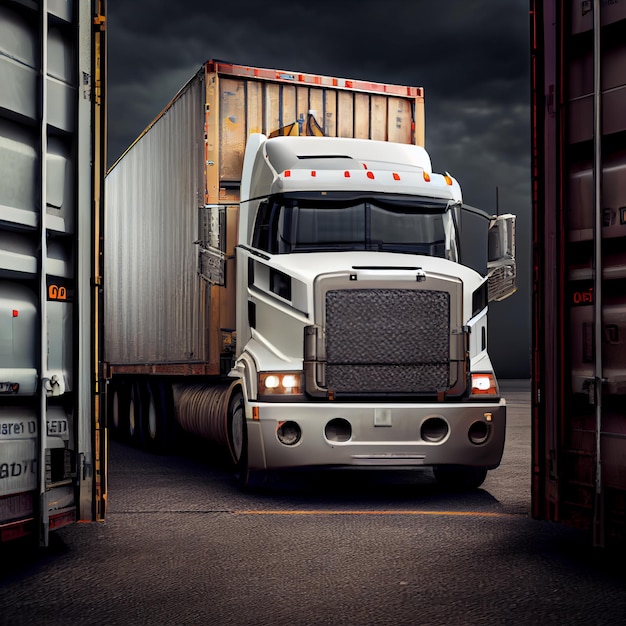 Containervracht voor logistiek