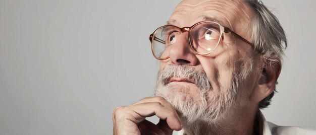 "Размышляющий дедушка" - исследование человеческих эмоций и выражений лица