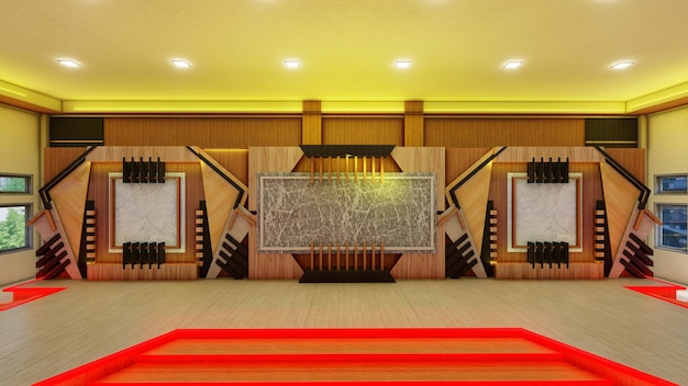 contemporary architectural style backdrop