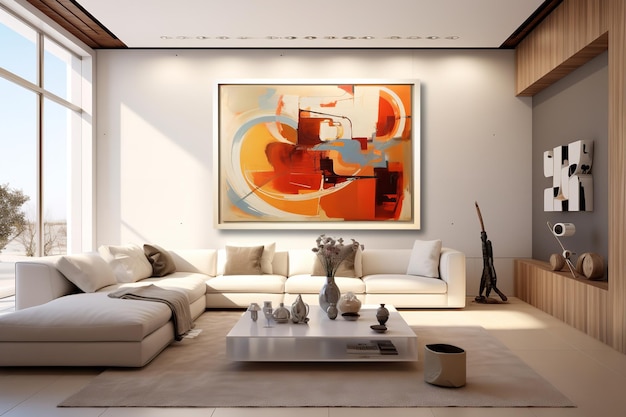 Contemporary Art Gallery at Home Interior Design