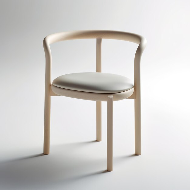 contemporary chair isolated