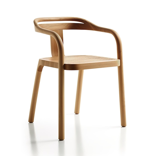 contemporary chair isolated