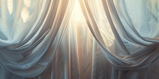 Contemporary Curtain Soft Light Photography