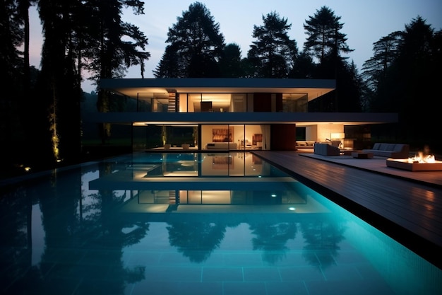 Contemporary house architecture