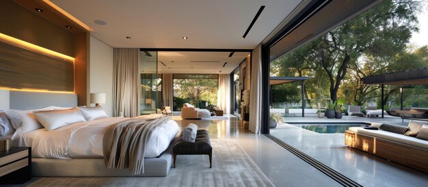 Photo contemporary interior design for bedrooms