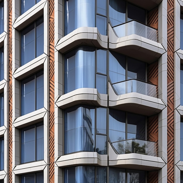 contemporary modern architectural spandrel panel design