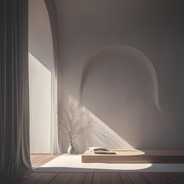 Contemporary Sanctuary Meditation Room