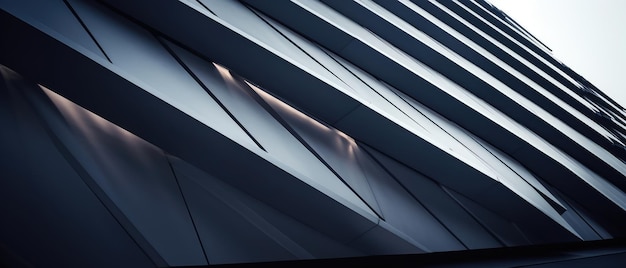 Photo contemporary urban building facade closeup