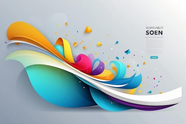 Contemporary Vector Abstraction Stylish Design for Business and Corporate Use