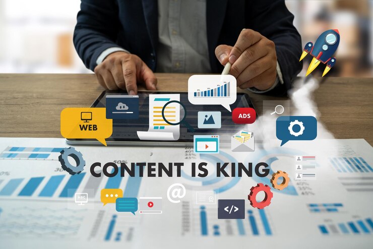 Photo content marketing content data blogging media publication information vision concept