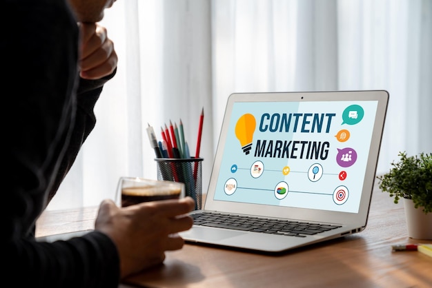 Content marketing per affari online ed e-commerce di tendenza