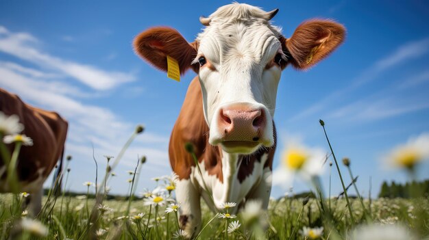 Contentment pasture cow farm