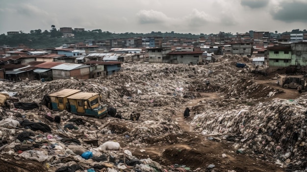 A continent sized landfill of garbage AI generated