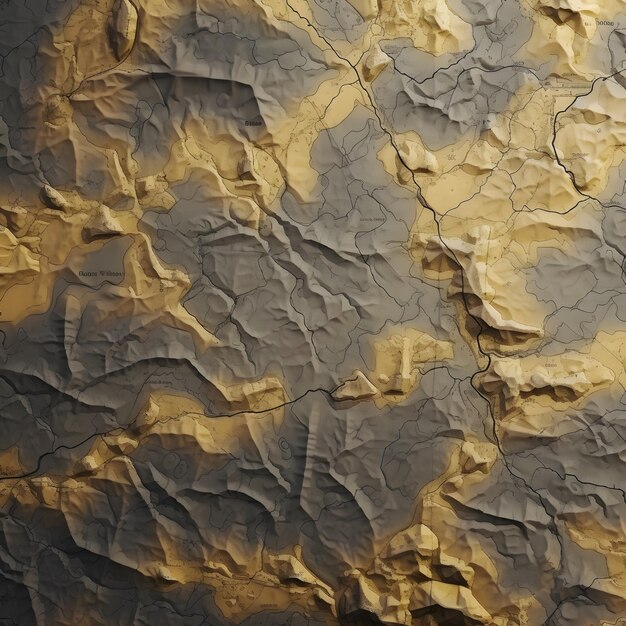 Contoured Map Texture