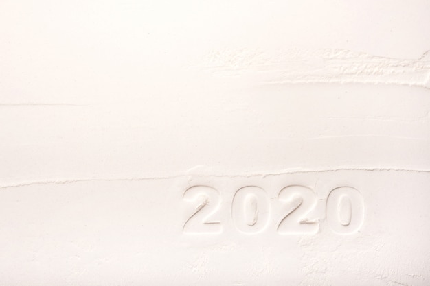 밀가루에 그림 2020의 윤곽.