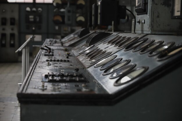 Control Panel of an old Power Plant