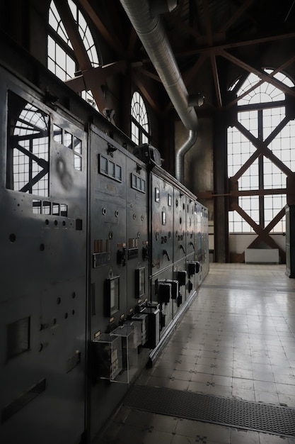 Control Panel of an old Power Plant