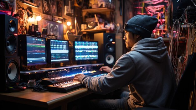control room hd 8k wallpaper stock photographic image
