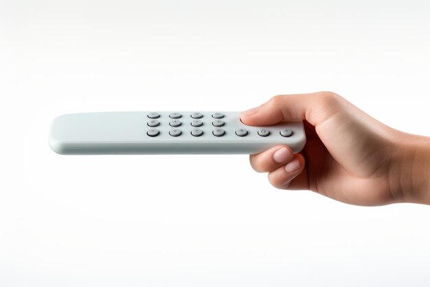 The Controller of Time A Person Manipulating The World With a Remote Control On a White or Clear Surface PNG Transparent Background