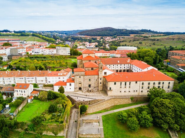 Convent de santa maria de belvis klooster in santiago de compostela in galicië, spanje