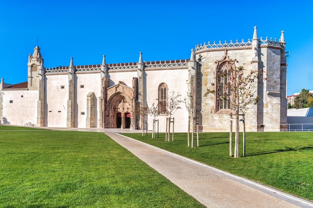 Convent of jesus church in setubal first manuelinestyle building in portugal