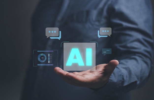 the conversation message between ai and user assistant service