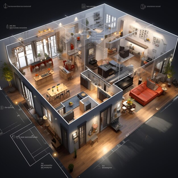 Convert_2D_floor_plan_3D