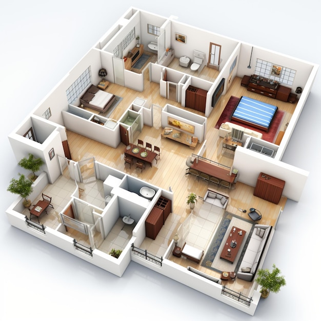 Convert_2D_floor_plan_to_3D