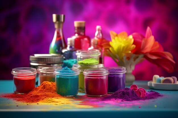 Convey the holi theme in product photography with 00028 03
