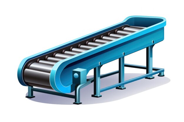 Photo conveyor belt icon on white background ar 32 v 52 job id 2be5a72b5fa240a0bc96b81ca91fa3fb