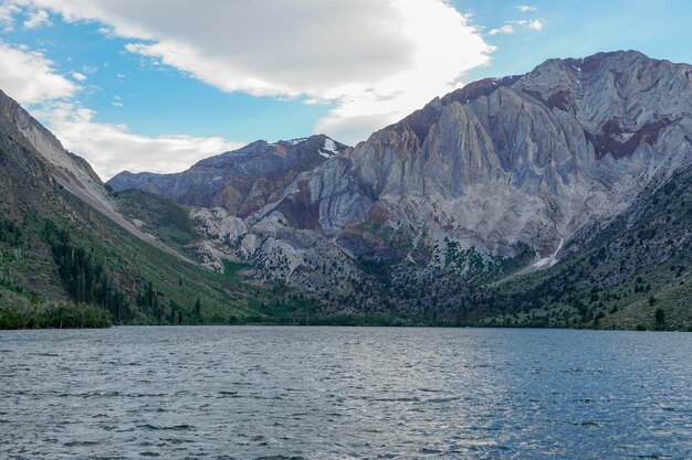 Convict Lake in the Eastern Sierra Nevada mountains California Mono County California USA