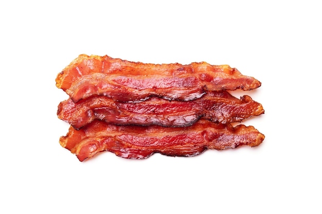 cooked bacon rashers