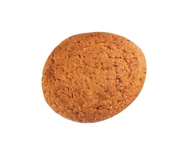 Cookie geïsoleerd op wit
